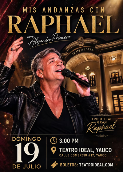 Mis Andanzas con Raphael, con Alejandro Primero